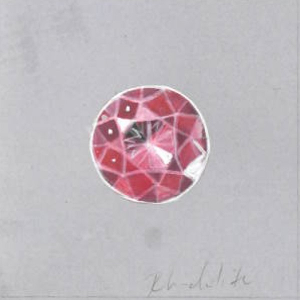 rhodolite garnet illustration by Nelly Creative Studios