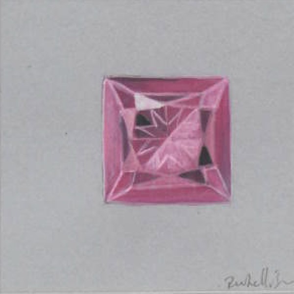 rubellite illustration by Nelly Creative Studios